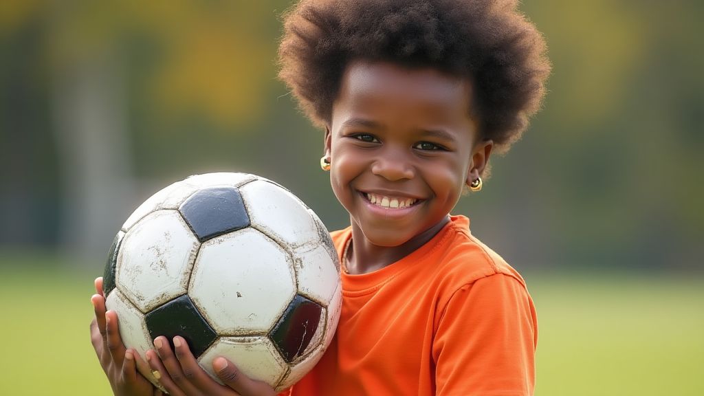 성취감과 자존감을 느끼는 어린이의 자신감 있는 모습